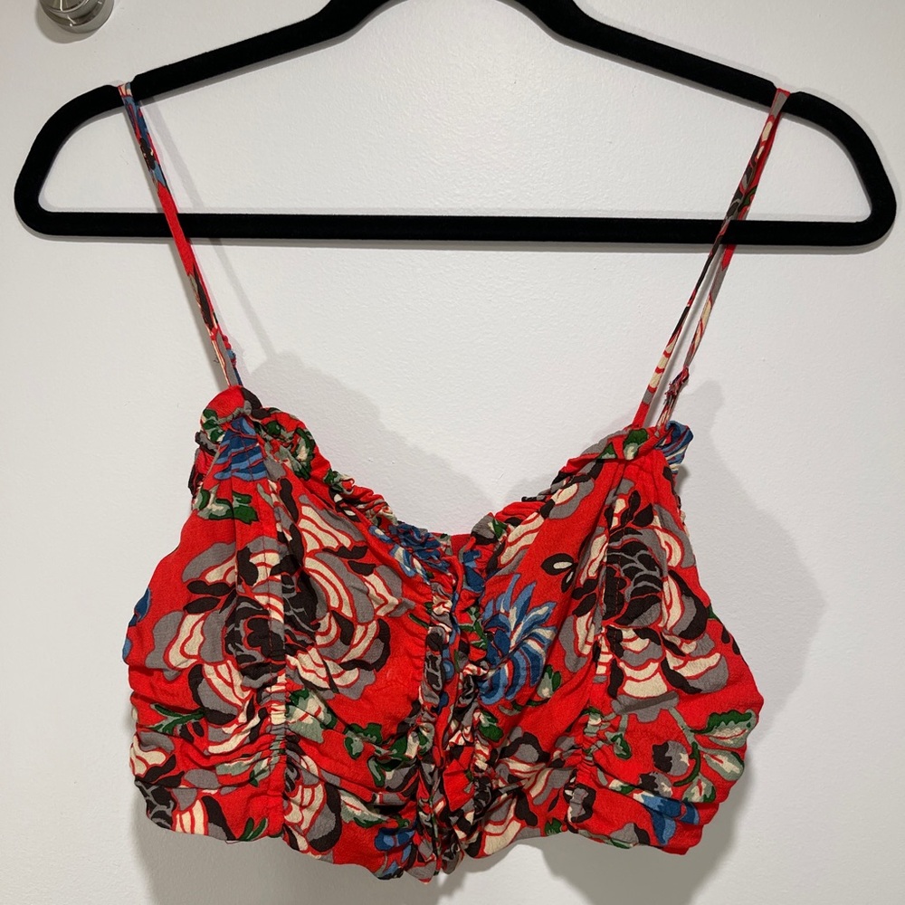 Free People Floral Matching Set